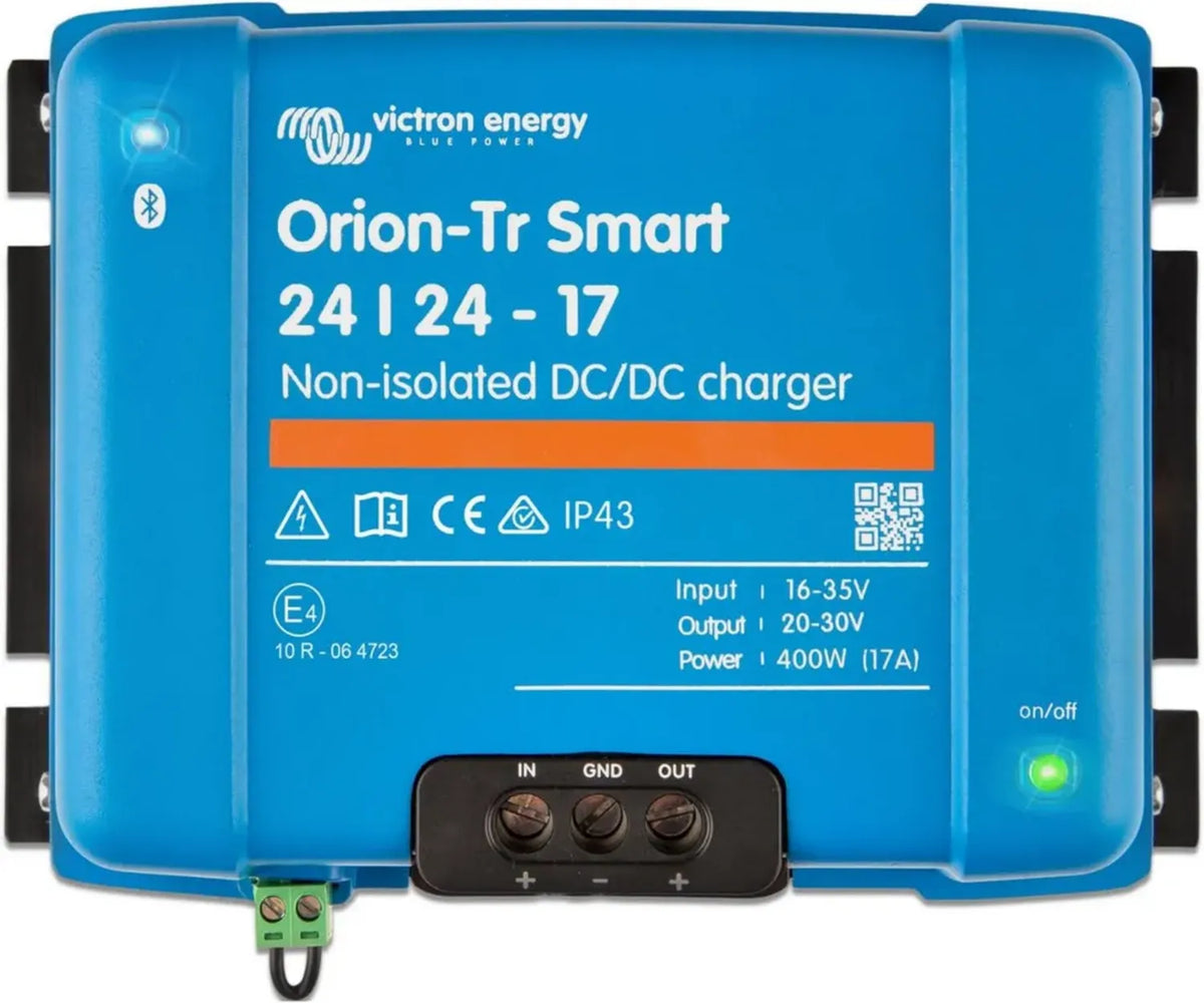 Caricatore DC-DC 24V 17A 400W Victron Energy Orion-Tr Smart con Bluetooth