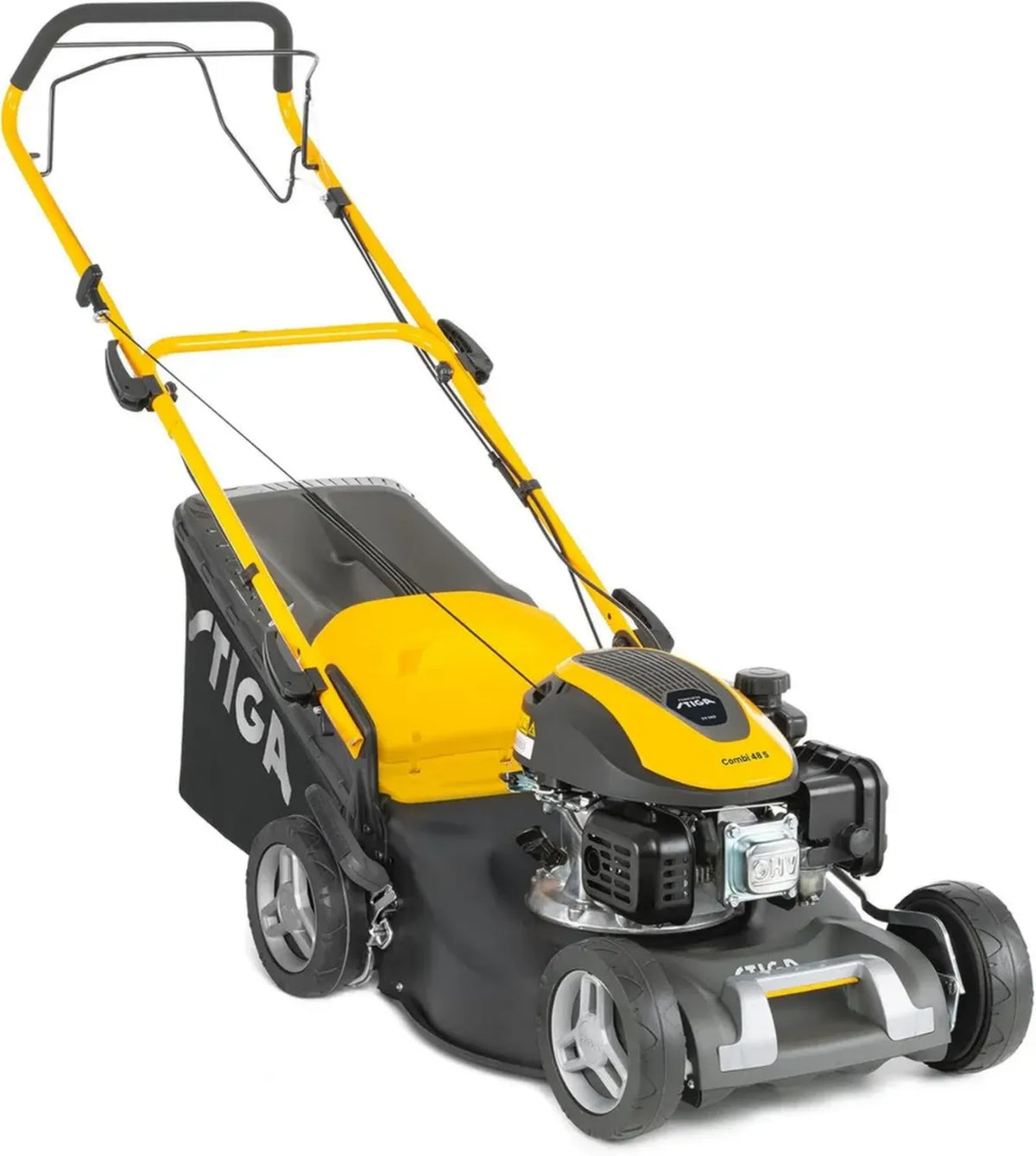 Tosaerba STIGA Combi 48 S a Benzina, 46 cm, Cesto 60L