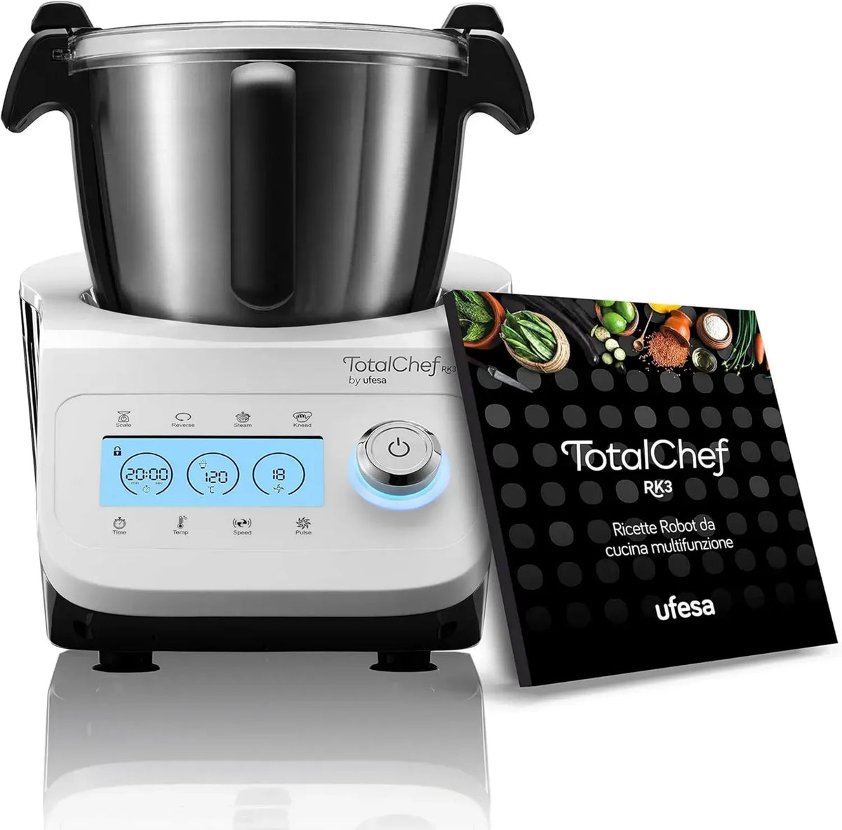 Ufesa Totalchef RK3, Robot da Cucina 10 Funzioni, 1600 W