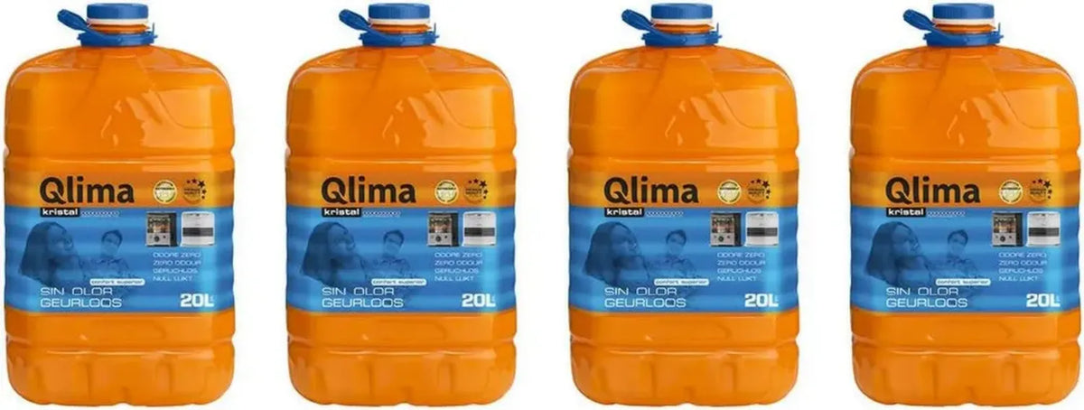 Qlima Carburante Liquido Universale per Stufe KRISTAL 80 Litri