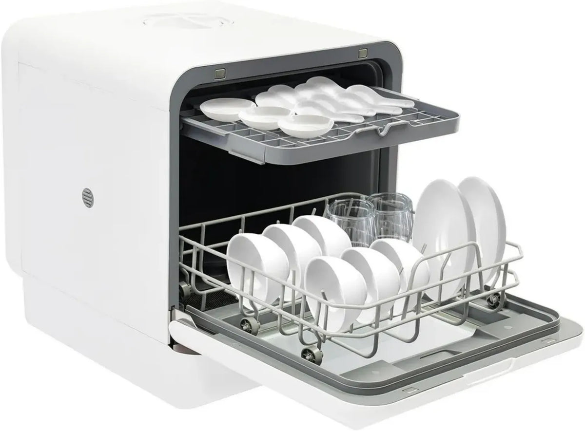 Lavastoviglie Compatta 6L Portatile per Ufficio e Casa
