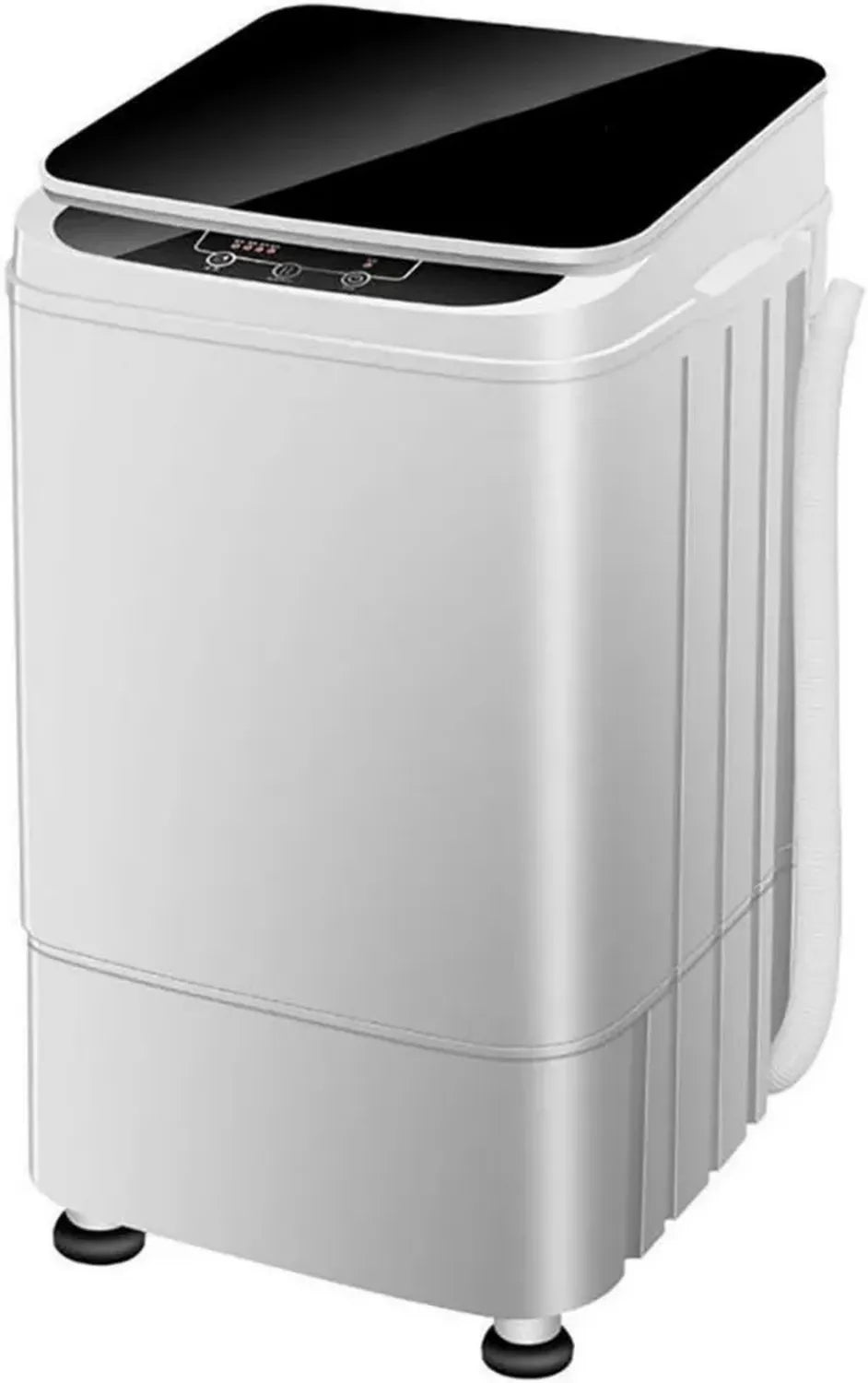 Mini Lavatrice a Doppia Vasca con Centrifuga da 4,5 kg, Compatta e Portatile per Appartamenti e Camper