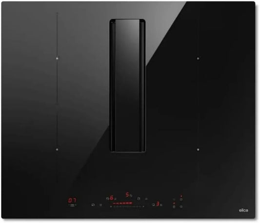 Piano cottura a induzione aspirante ELICA NikolaTesla Alpha B 4 fuochi 60cm
