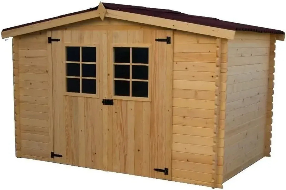 Casetta da Giardino in Legno Massiccio Habrita Foresta 7,86 m²