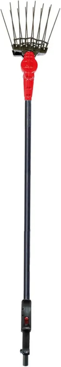 Abbacchiatore Elettrico Aima per Olive con Pettine Doppio, 700W, Asta Telescopica 185-275 cm, con 2 Batterie 21V 5,2 AH