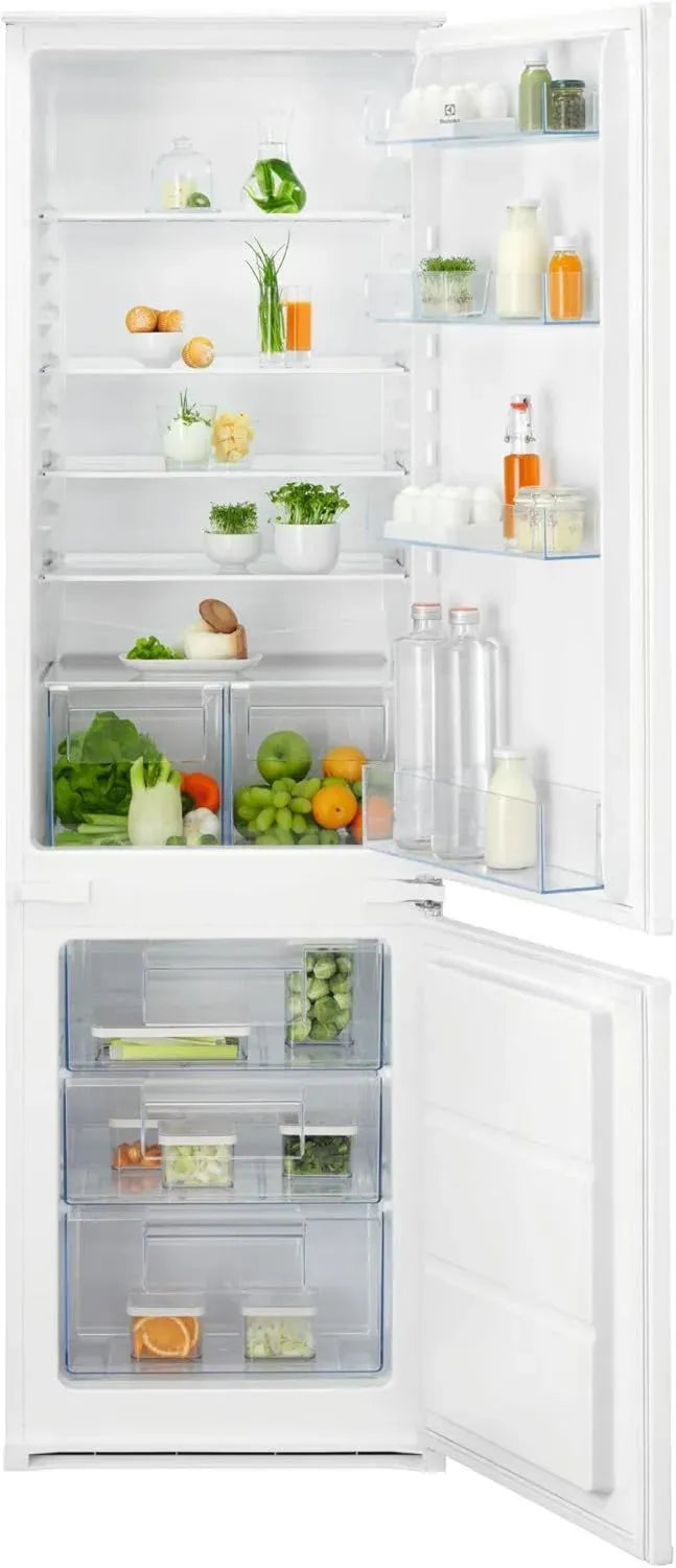 Frigorifero da Incasso Electrolux ColdSense 500, 271L, LowFrost, FastFreeze, Bianco