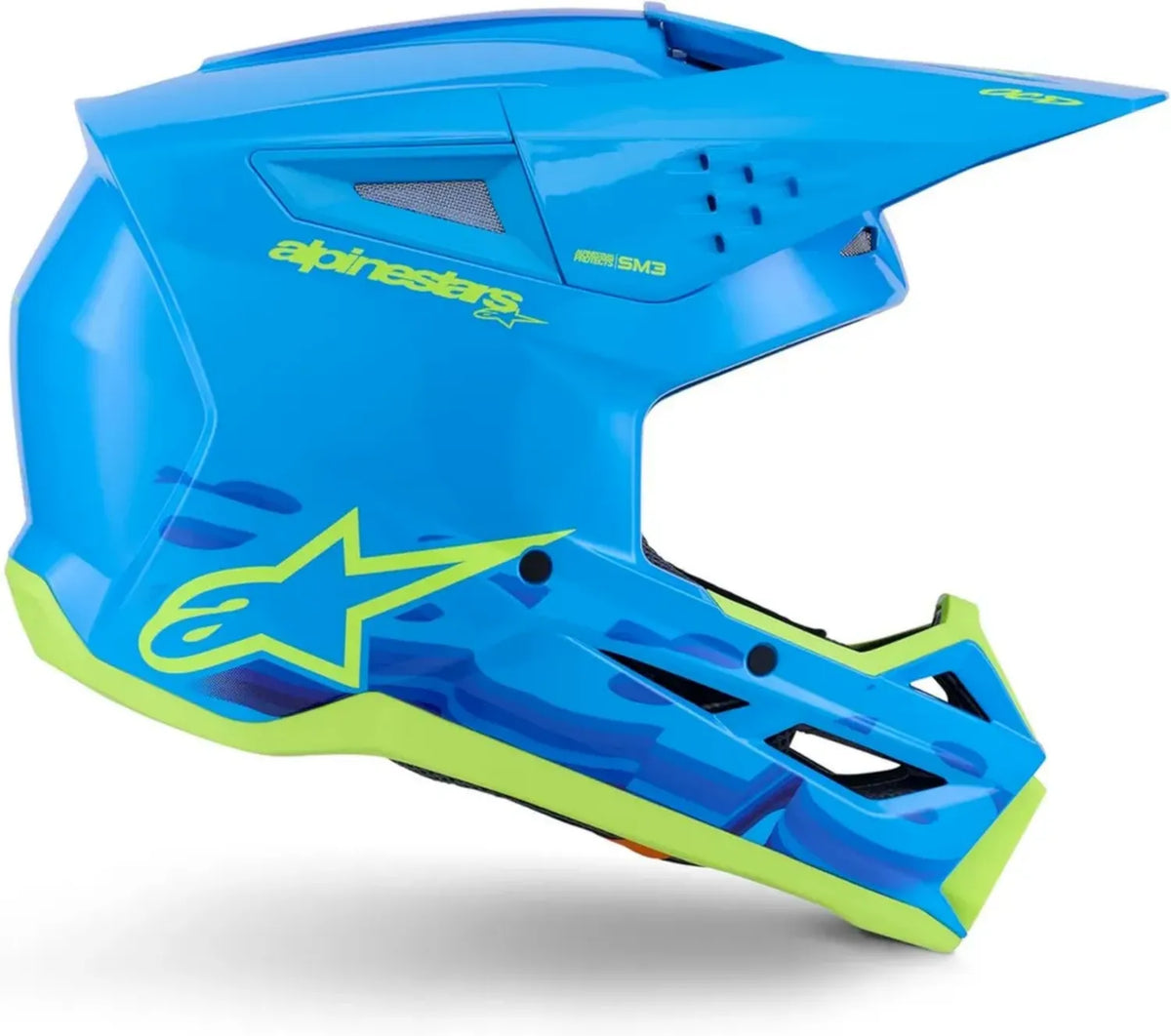Casco da Motocross Alpinestars S-M3 Force Protezione Avanzata