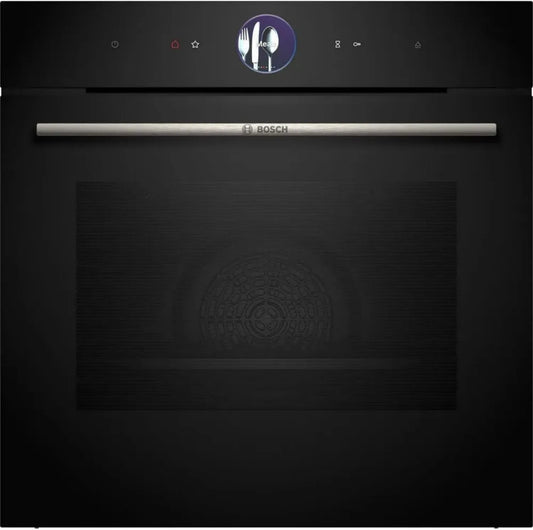 Bosch Forno a Vapore Incasso Serie 8, 60x60 cm, Nero, Autopulente, Air Fry, Display a Colori