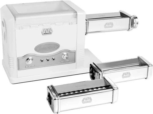 Marcato Mixer per Pasta Elettrico con Accessori, Ideale per Pizza, Pane e Biscotti, Prodotto in Italia