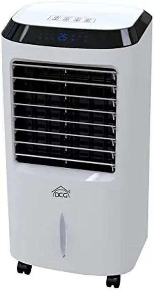 Climatizzatore Portatile DCG VERI40 - Telecomando, Pannello Touch, 10L, 3 Velocità, Timer 8 ore, 65W, Bianco