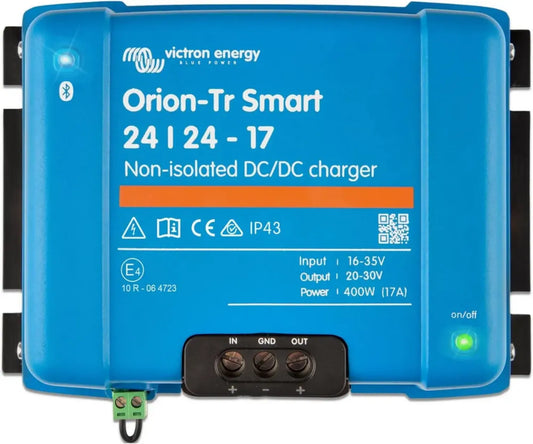 Caricatore DC-DC 24V 17A 400W Victron Energy Orion-Tr Smart con Bluetooth
