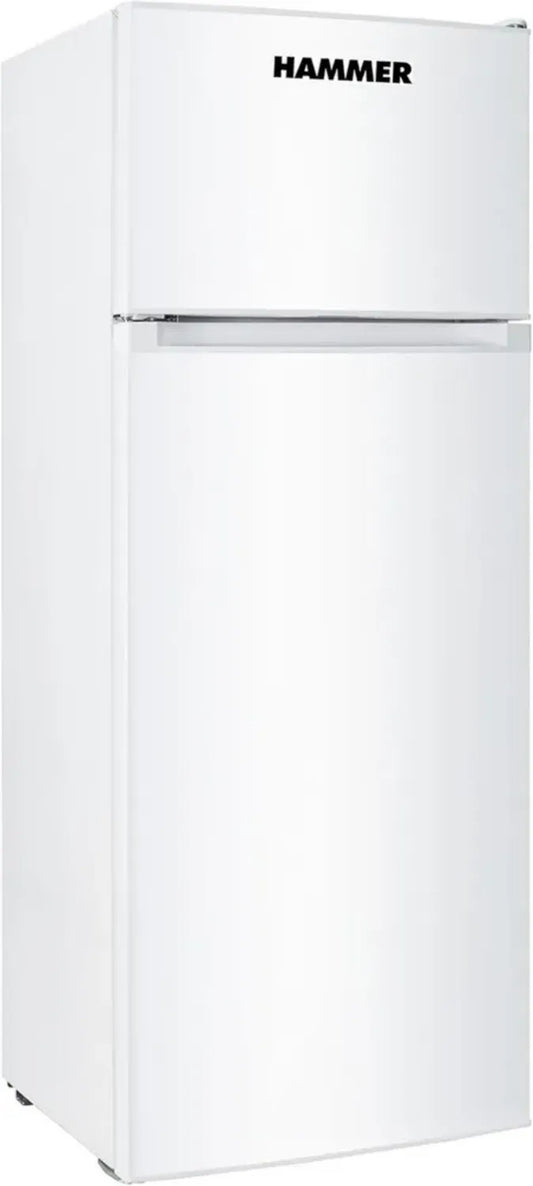 hammer Frigorifero a Doppia Porta, 206L, Classe Energetica E, Colore Bianco