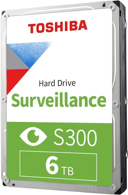 Disco Rigido Interno 6TB Toshiba S300 Surveillance SATA 6Gb/s 3.5' 5400 RPM 256MB Cache