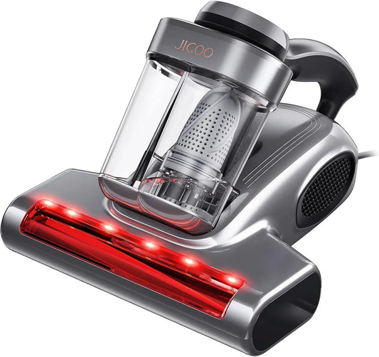 JIGOO J300 Pro Aspiratore Antiacaro 550W con UV-C e Calore
