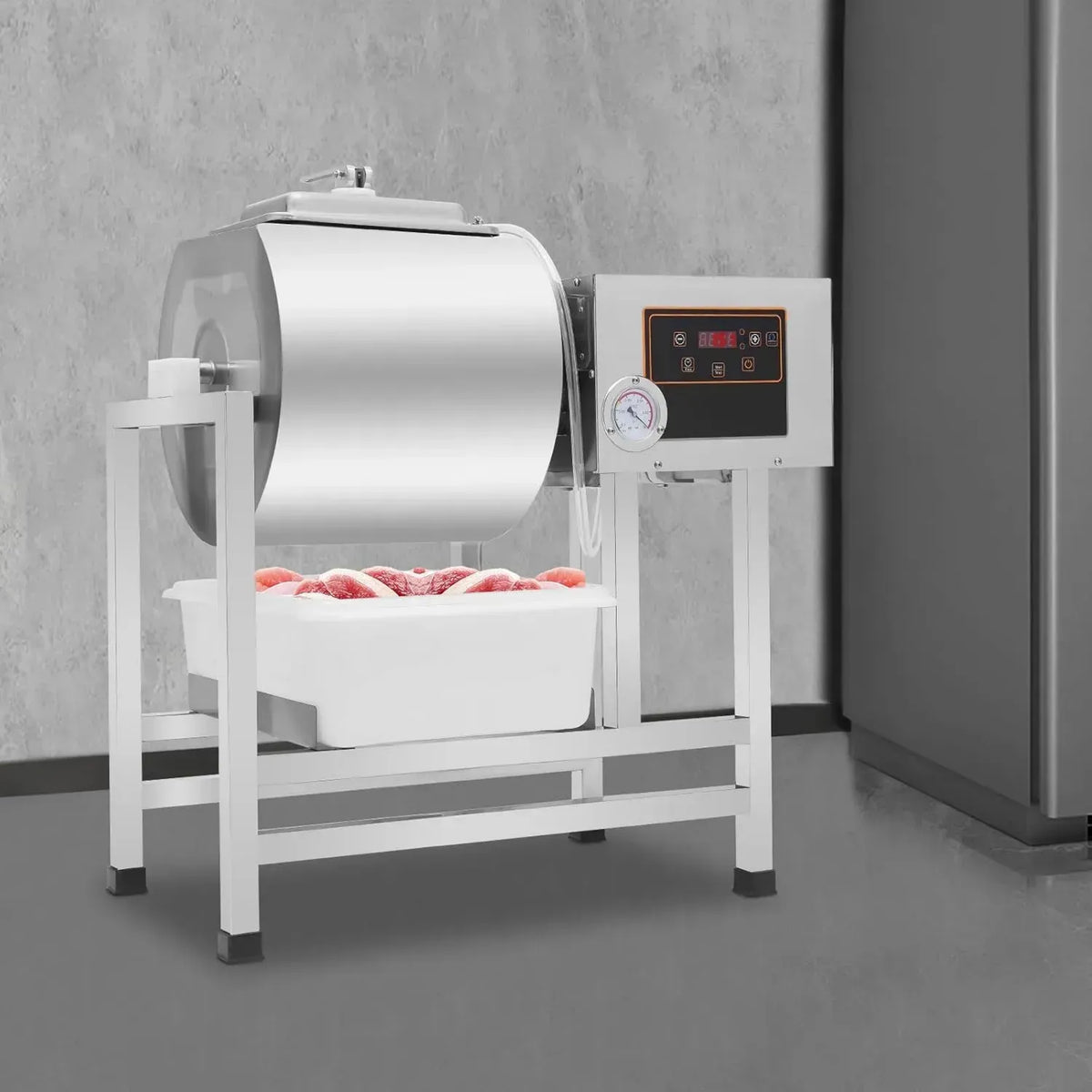 Marinatore per carne da 38L con timer regolabile e display LED per uso domestico e professionale