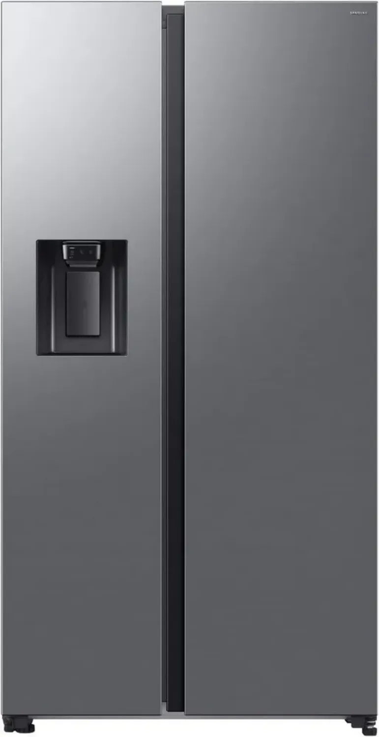 Frigorifero Samsung Side by Side AI 635L con Dispenser Acqua e Ghiaccio, Wifi, SpaceMax, Inox
