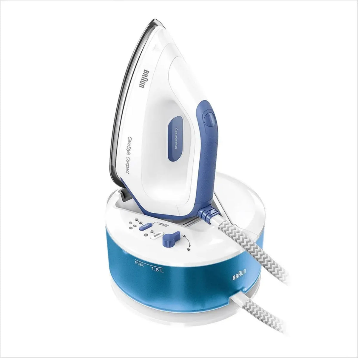 Braun CareStyle Compact Ferro da Stiro con Caldaia, Colpo Vapore 420g/min, Serbatoio 1.5L, Risparmio Energetico