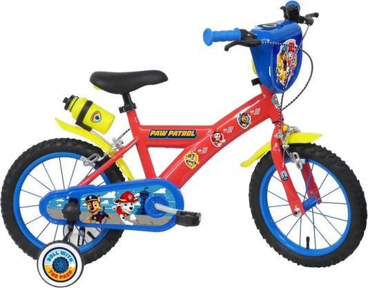 Bicicletta Bambini 14 Pollici con Grafica Paw Patrol