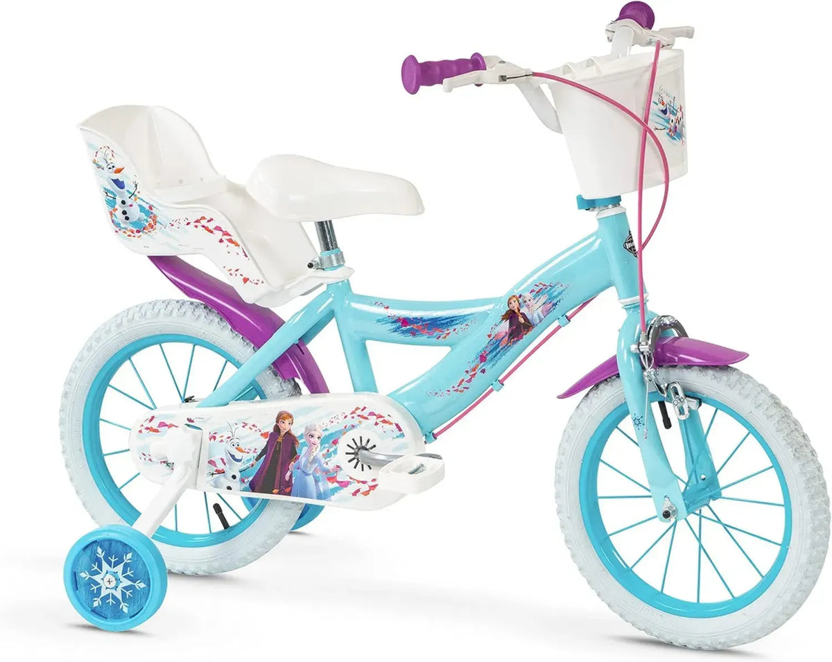 Bicicletta per Bambini 14 Pollici Frozen Huffy 4-6 Anni