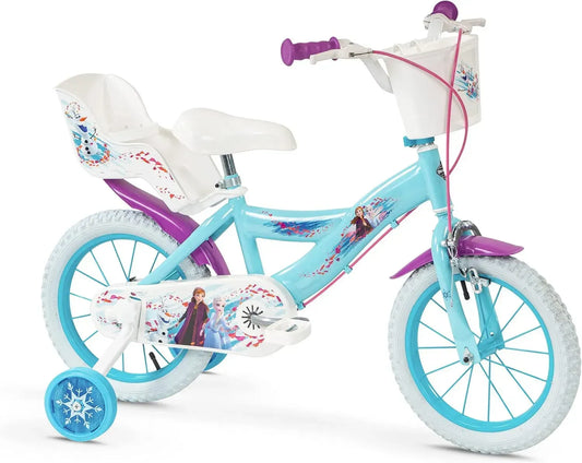 Bicicletta per Bambini 14 Pollici Frozen Huffy 4-6 Anni