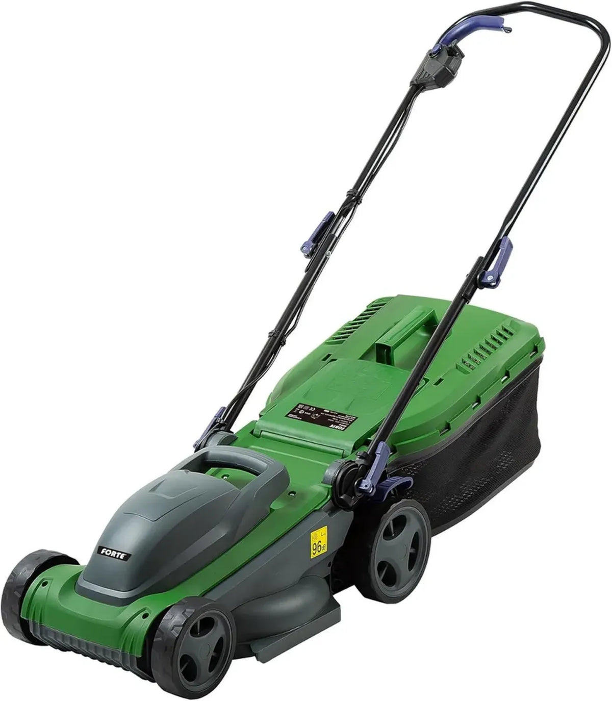 Tagliaerba elettrico 1400 W, 34 cm, regolabile in 6 altezze, ideale per giardini piccoli e medi