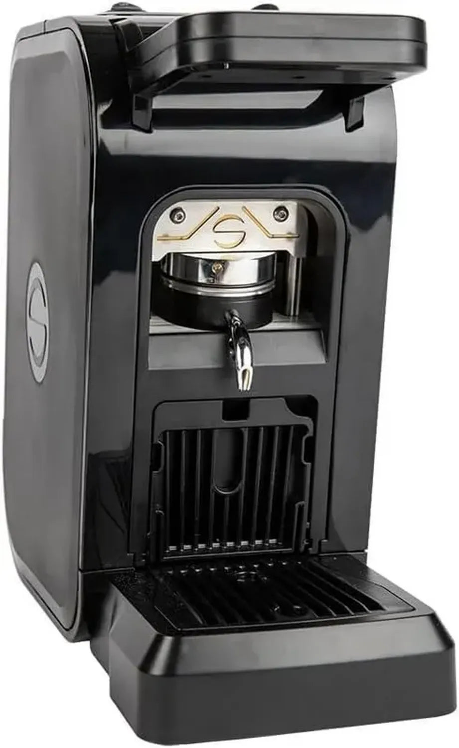Macchina da Caffè a Cialde ESE 44mm Spinel Ciao Nera con Filtro Carta