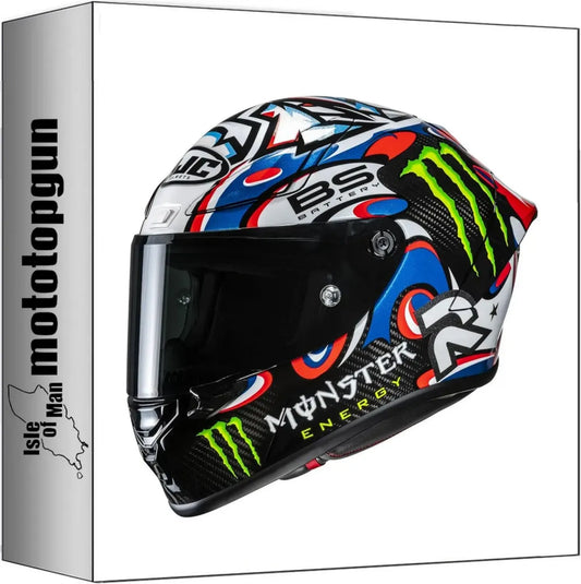 HJC RPHA 1 V2 Carbon Casco Integrale Moto Quartararo Le Mans MC21 XXL