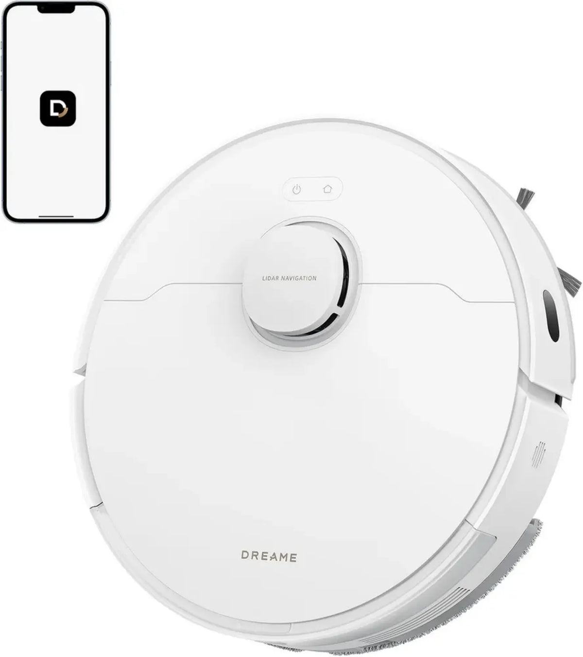 Dreame D20 Robot Aspirapolvere 2 in 1 con Navigazione LDS e Batteria 5200 mAh