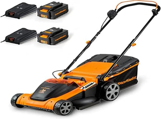 Tosaerba Senza Fili 48V con Batteria 4.0Ah, Taglio da 41cm per Giardini Fino a 450m²