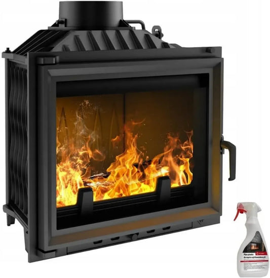 Stufa a legna in ghisa 10kW KRATKI ANTEK Ø150 - Classe A, Ecodesign, Efficienza 76%