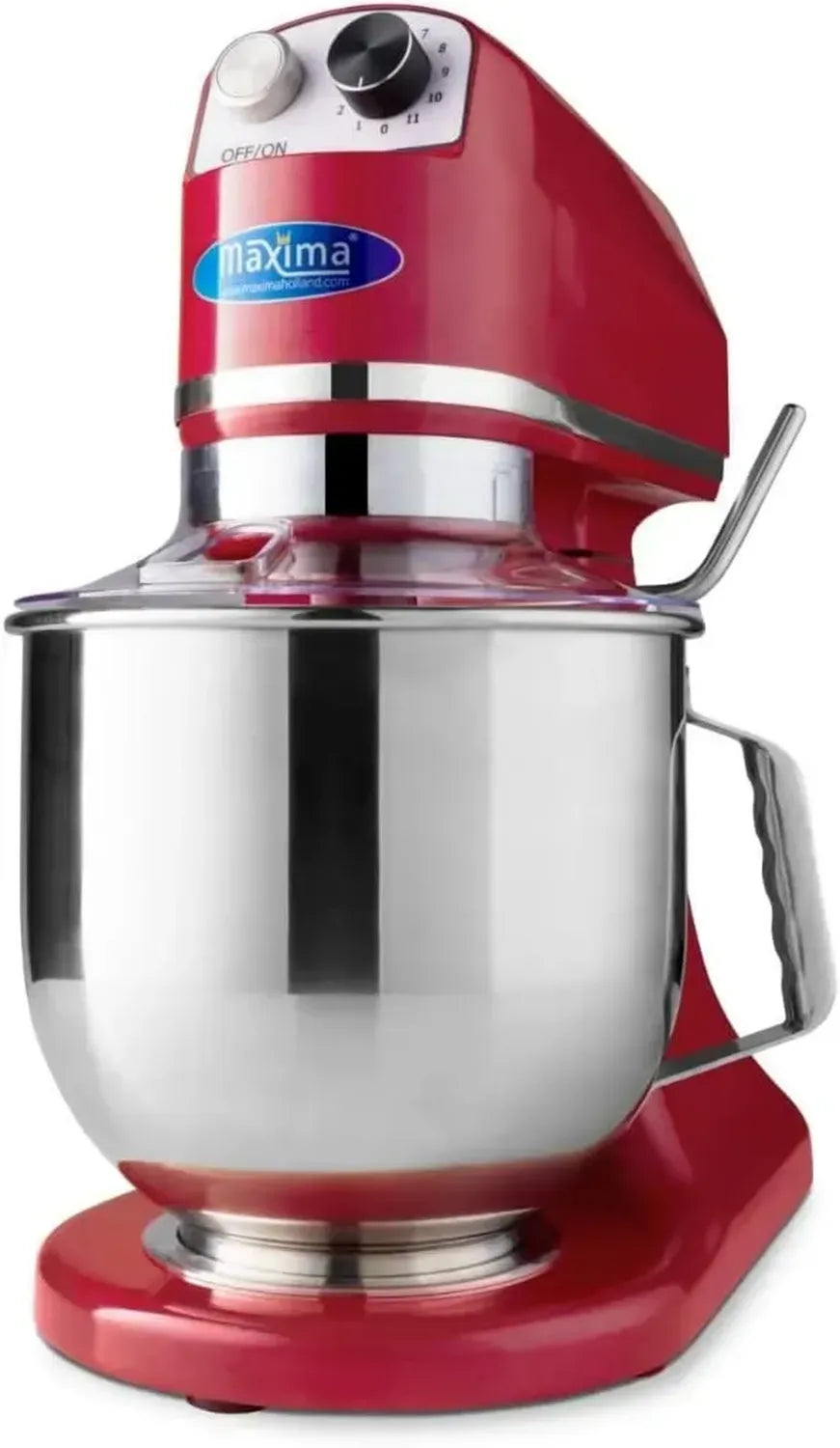 Impastatrice Planetaria Maxima 7L Rosso Lampone Professionale