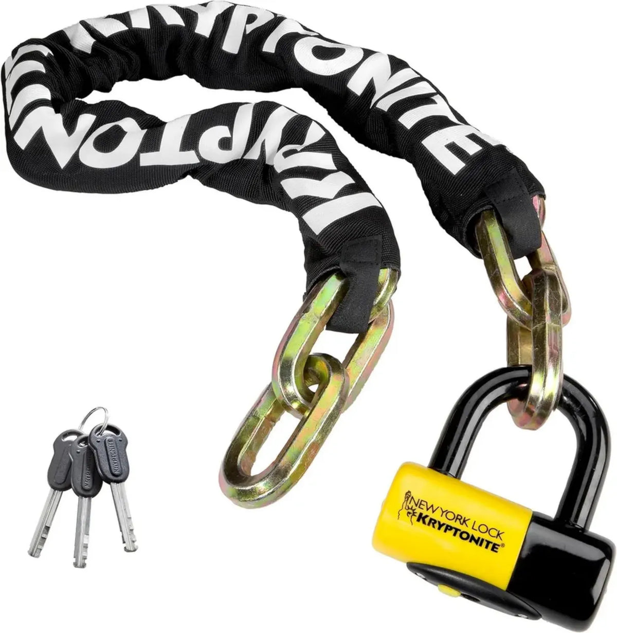 Kryptonite Lucchetto a Catena New York 1410, Bicicletta, 100 cm x 15 mm
