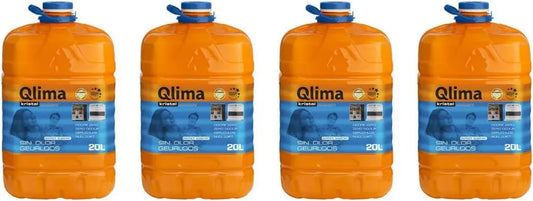 Qlima Carburante Liquido Universale per Stufe KRISTAL 80 Litri