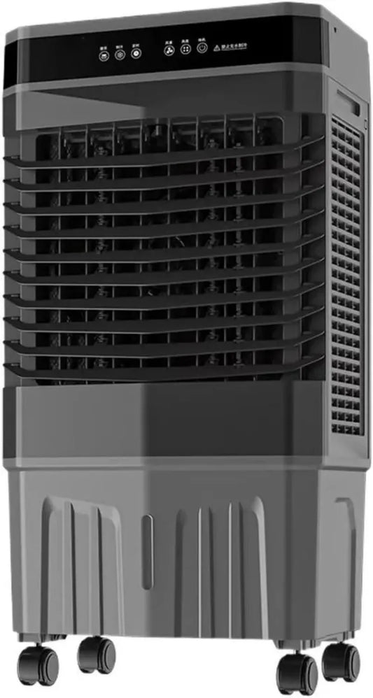 Raffrescatore d'Aria Portatile Silenzioso con Timer 12H, 3 Velocità, 50L Capacità, Oscillazione 120° e Modalità Notte