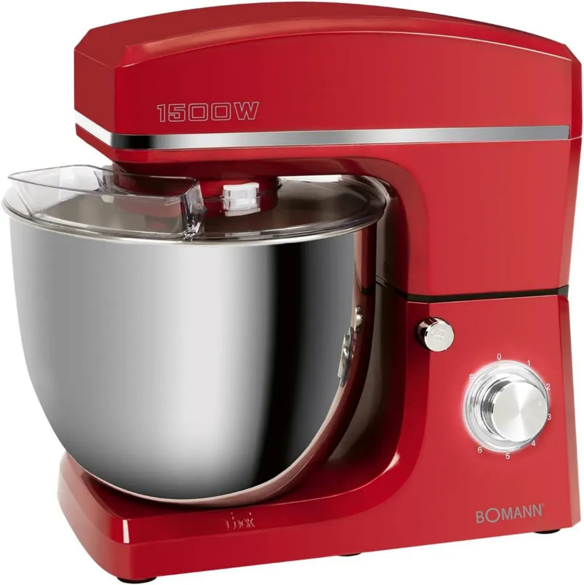 Bomann Impastatrice KM 6036 CB 1500W Rossa