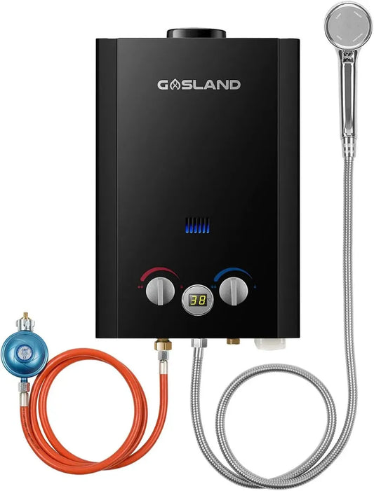 Scaldabagno a gas 10L GPL con Display Digitale per Camper