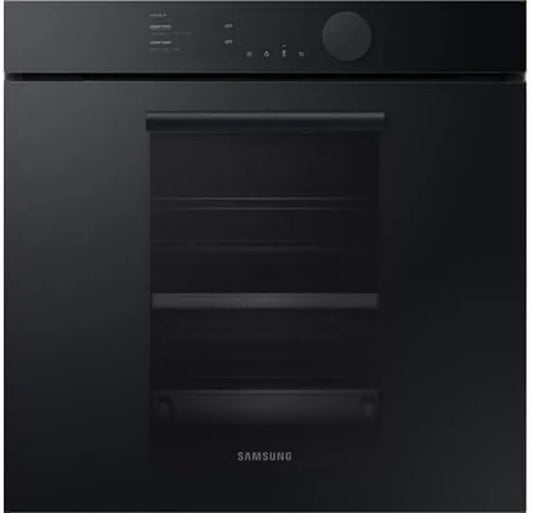 Samsung Forno Incasso Vapore Dual Cook 75L, Grigio Elegante