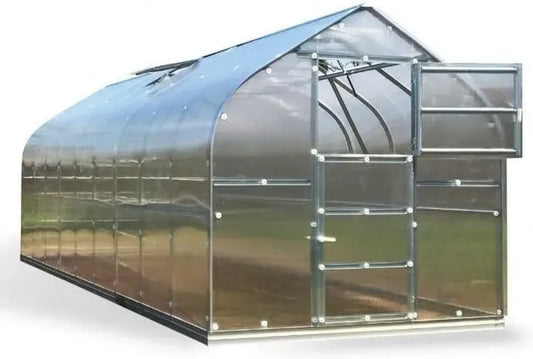 Serra per Giardino in Policorbonato 6mm con Struttura in Acciaio, 2,5x4m