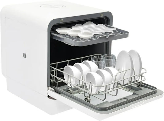 Lavastoviglie Compatta 6L Portatile per Ufficio e Casa