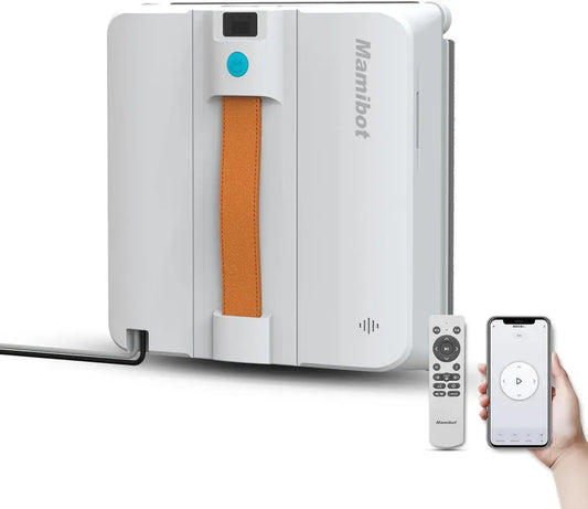Robot Lavavetri Mamibot W120-DP con Spray Intelligente e Controllo App, Doppio Getto, Arancione