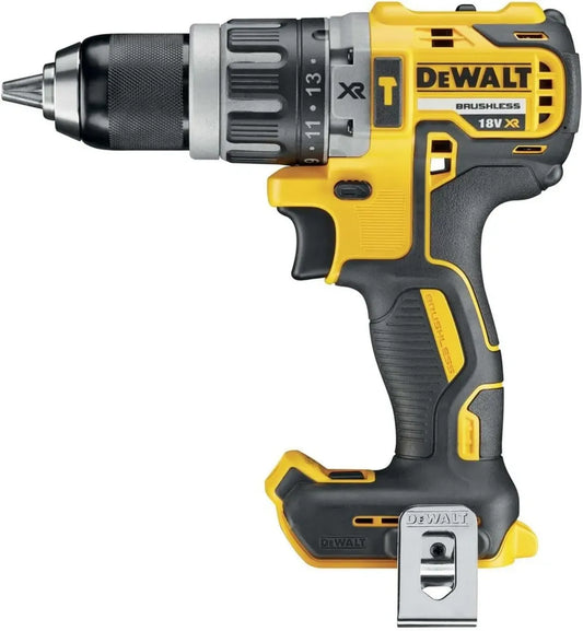 Trapano Avvitatore a Percussione DEWALT 18V XR, Senza Spazzole, 2 Batterie 4 Ah