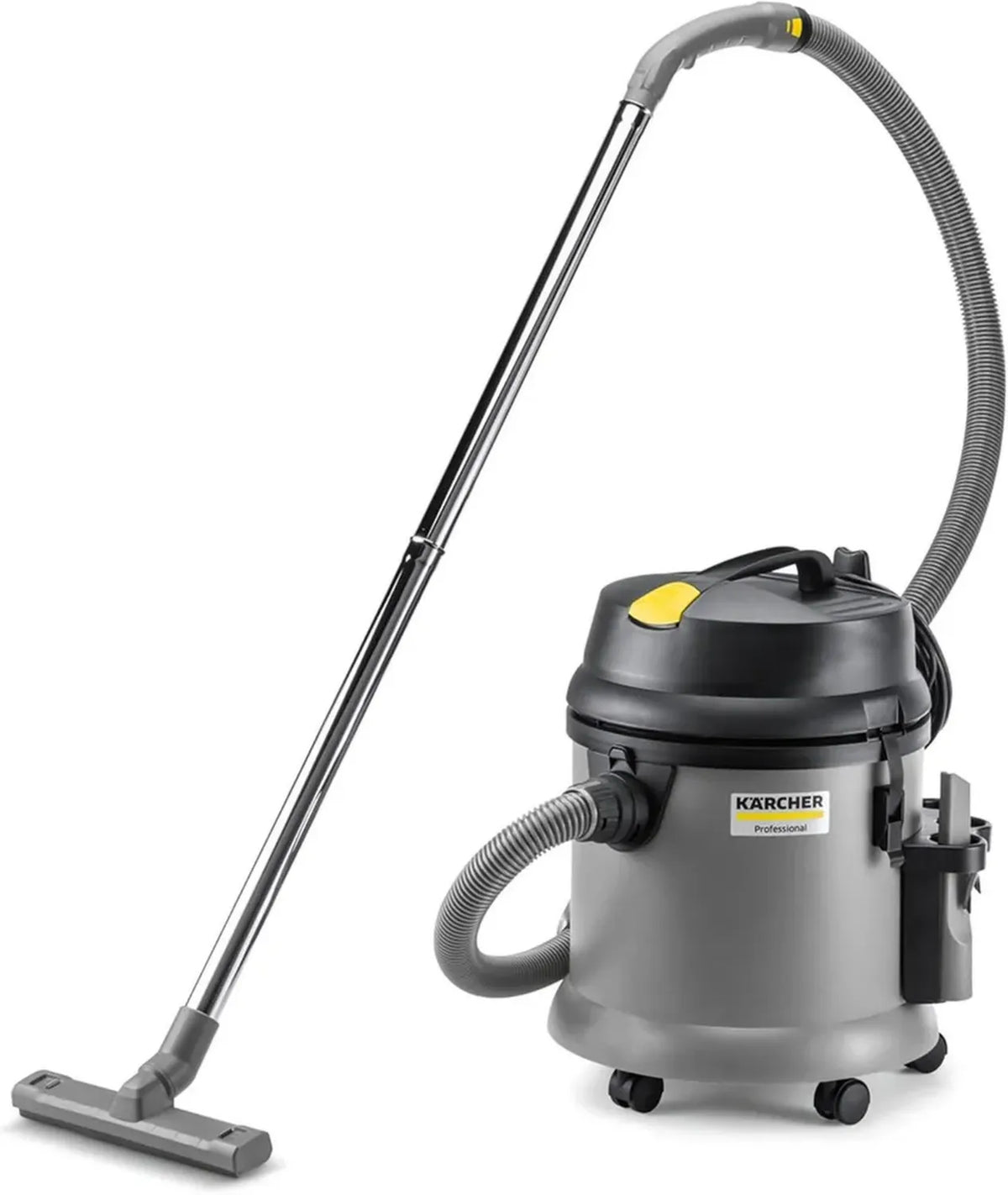 Aspirapolvere Solidi-Liquidi Kärcher NT 27/1, 1380 W, Filtro a Cartuccia, Serbatoio 27L, Tubo 2,5m, Bocchetta per Pavimenti