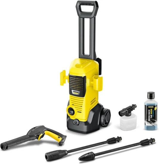 Idropulitrice Kärcher K 3, 120 bar, 380 l/h, copertura 25 m²/h, con filtro acqua, 4,3 kg, pistola, ugello rotante e schiumogeno, lancia Vario Power