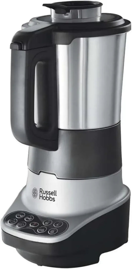 Russell Hobbs Robot da Cucina Multifunzione, 8 Programmi, 400W, 1.75L, Acciaio Inox
