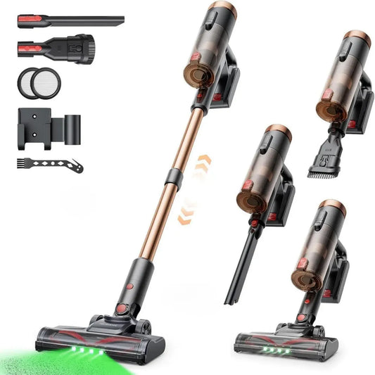 Proscenic P11 Ultra+ Aspirapolvere 500W Potente Senza Fili con Display LED e Batteria Rimovibile