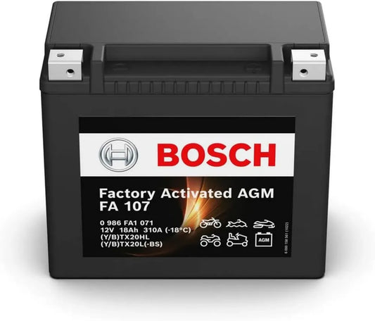 Batteria Bosch AGM 12V 18Ah per Moto e Scooter - Alta Prestazione