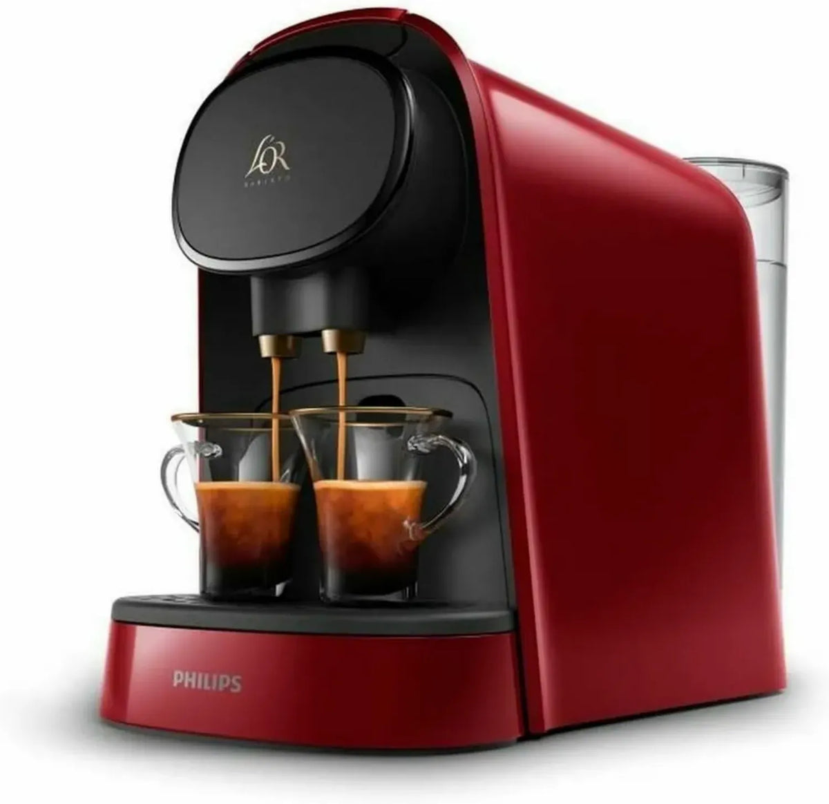 Macchina da caffè a capsule Philips L'Or Barista LM8012/51 - Rossa con 9 Capsule