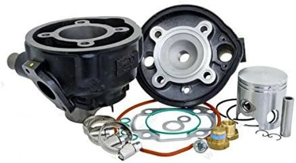 Gruppo Termico DR Evolution 70cc Ø47 mm per Malaguti F12 Phantom 50 2T LC Euro 2 in Ghisa